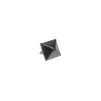 25 x Black Pyramid Studs - Size: One Size