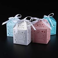 25pcs/lots Birthday Party Decoration Kids Candy Box Baby Shower Paper Box Party Show Gift Box