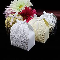 25pcslot rose flowers wedding candy box chocolate box wedding party de ...