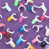 25Pcs Manicure Tools Wholesale New Palette Color Display Color Ring Model