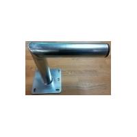 250mm Wall Mount Bracket Galvanised Steel 25cm