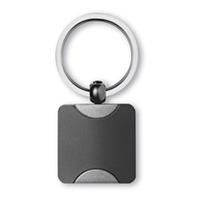 25 x Personalised Classic square metal key ring - National Pens