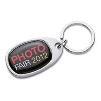 25 x Personalised Metal key ring for doming - National Pens