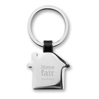 25 x personalised house shaped key ring national pens
