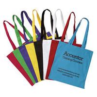 250 x Personalised Coloured Cotton Shopper - National Pens