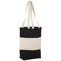 25 x Personalised Cotton Colour Block Tote Bag - National Pens