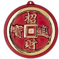 25cm 3d Oriental Coins Decoration