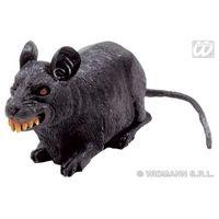 25cm Black Horror Rat Decoration