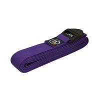 25m purple deluxe cotton yoga belt