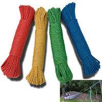 25m x 6mm Heavy Duty Rope - Assorted Colours.