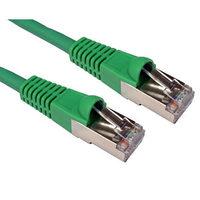 25cm CAT6A Network Cable Shielded Purple / Violet 0.25m