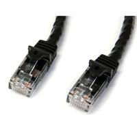 25 ft Black Snagless Cat6 UTP Patch Cable - ETL Verified