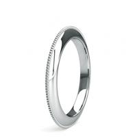 2.50mm Slight Comfort Fit Plain Wedding Band