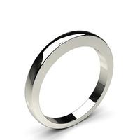 2.50mm Slight Comfort Fit Plain Wedding Band