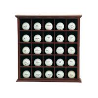 25 golf ball wooden cabinet