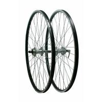 26 mountain bike cnc rims front and rear screw on disc black wheelset