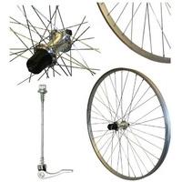 26 alloy qr quick release shimano mountain mtn bike rear wheel single  ...