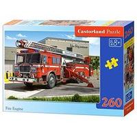 260 Piece Castorland Classic Jigsaw Fire Engine