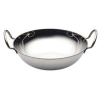 26cm World Of Flavours Indian Stainless Steel Balti Dish