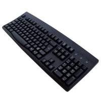 260 Professional Euro Keyboard - Usb/ps2 Combo Uk Black With Dedicated Euro Key