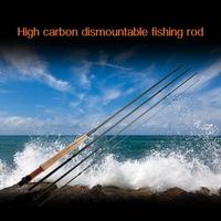 2.7M Carbon Fishing Rods Dismountable Portable Fishing Rods 4 Pieces Powerful & Highly Sensitive