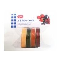 2.7m 4 Piece Ribbon Rolls Set