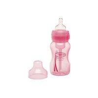 270ml Pink Baby Bottle With Soother