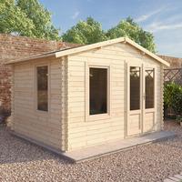 27m x 33m standard log cabin studio waltons