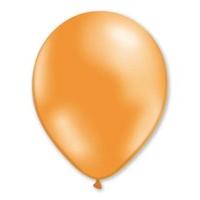 28cm 50pk Peach Metallic Balloons