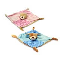 28cm Babys 1st Bear Or Puppy Soft Blankets