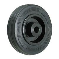 280dia Cushion Tyre Wheels with Plastic centre Roller Bearing