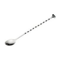 28cm Luxe Lounge Stainless Steel Cocktail Mixing Spoon