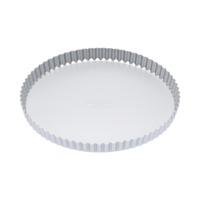 28cm Master Class Silver Anodised Fluted Round Flan Quiche Tin