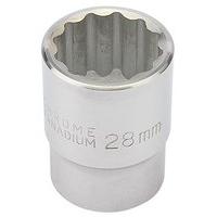 28mm 12pt socket 34dr bulk