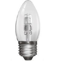 28w halogen es e27 candle bulb