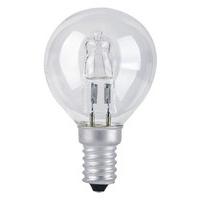 28 Watt SES(E14) Halogen Saver Clear Golfball Lamp Single Bulb