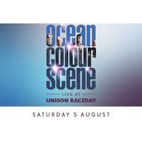£29.50 for a grandstand ticket to see Ocean Colour Scene on the 5th August 2017 at Doncaster Racecourse