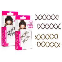 299 instead of 599 for a set of two spiral hair grips from ckent ltd s ...