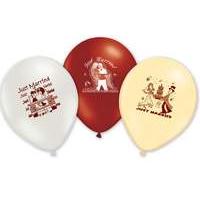 29cm 10pk Just Married Balloons