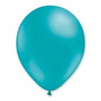 29cm 50pk Turquoise Helium Balloons