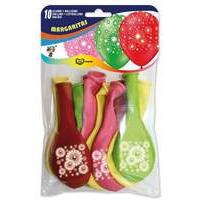 29cm 10pk Daisy Print Balloons