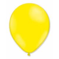 29cm 50pk Yellow Helium Balloons