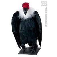 29cm Feathered Vulture Decoration