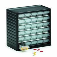 290 Series Visible Storage Cabinet with 30 Drawers 37h x 55w x 175d