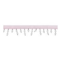 29mm simplicity beaded fringe fringing trimming soft pink