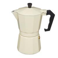 290ml Cream Le\'xpress Italian Style Six Cup Espresso Coffee Maker