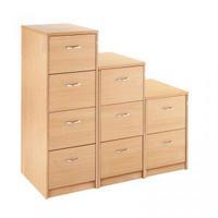 2Draw Filing Cabinet Beech