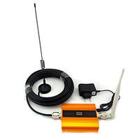 2G GSM 900mhz Signal Booster Mobile Phone Signal Repeater with Antenna Full Set / Mini / LCD Display / Golden