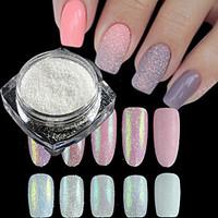 2g5 box Nali Art Decorations Sets Shinning Holographic Sugar Powder UV GEl Polish Nail Glitter Dust Candy Colors