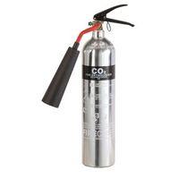 2KG CO2 POLISHED EXTINGUISHER - FIRECHIEF XTR